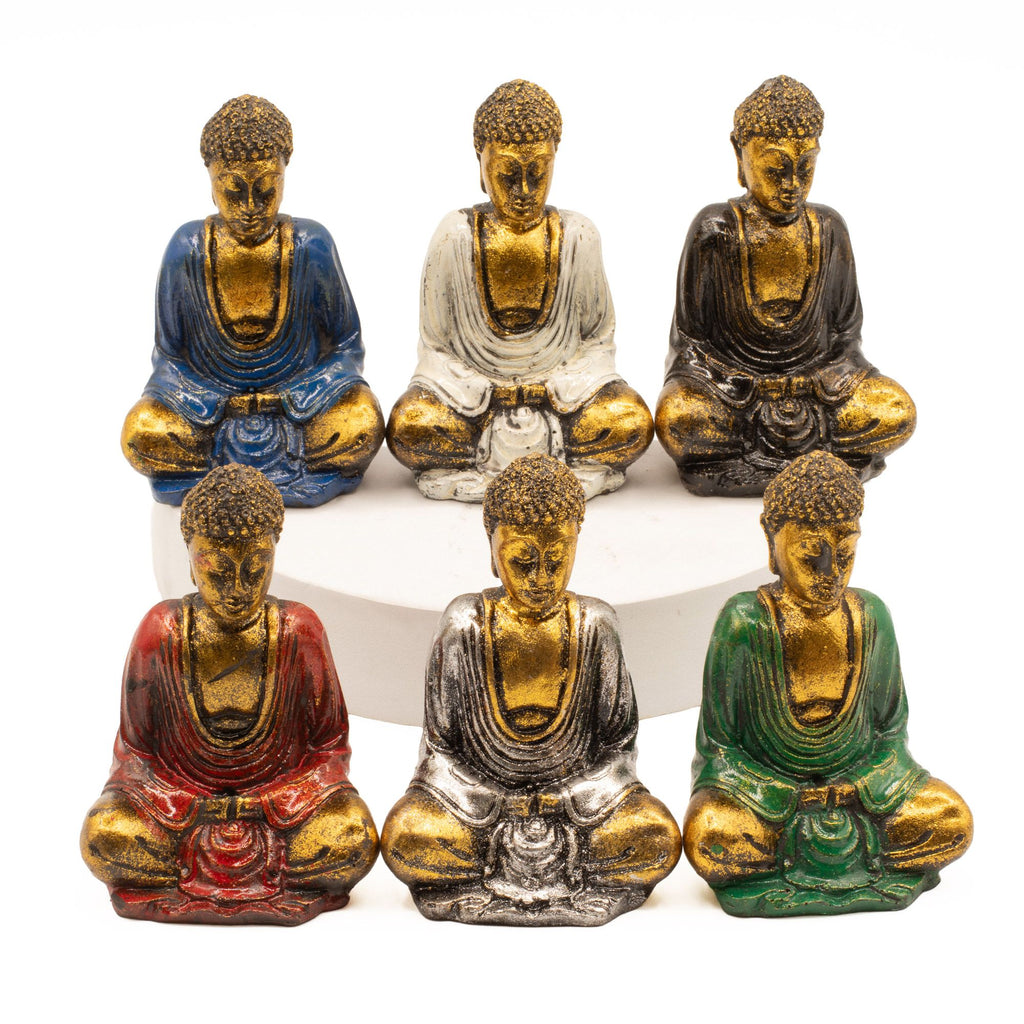 Gold Mini Buddha (Assorted Colours)