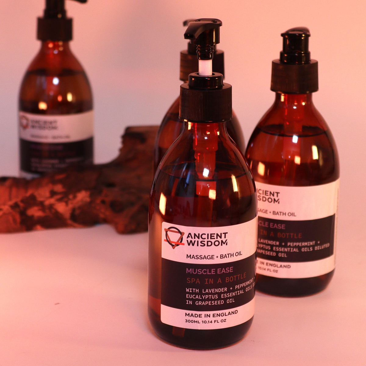 Aromatherapy Massage and Bath Oil - Muscle Ease 300ml