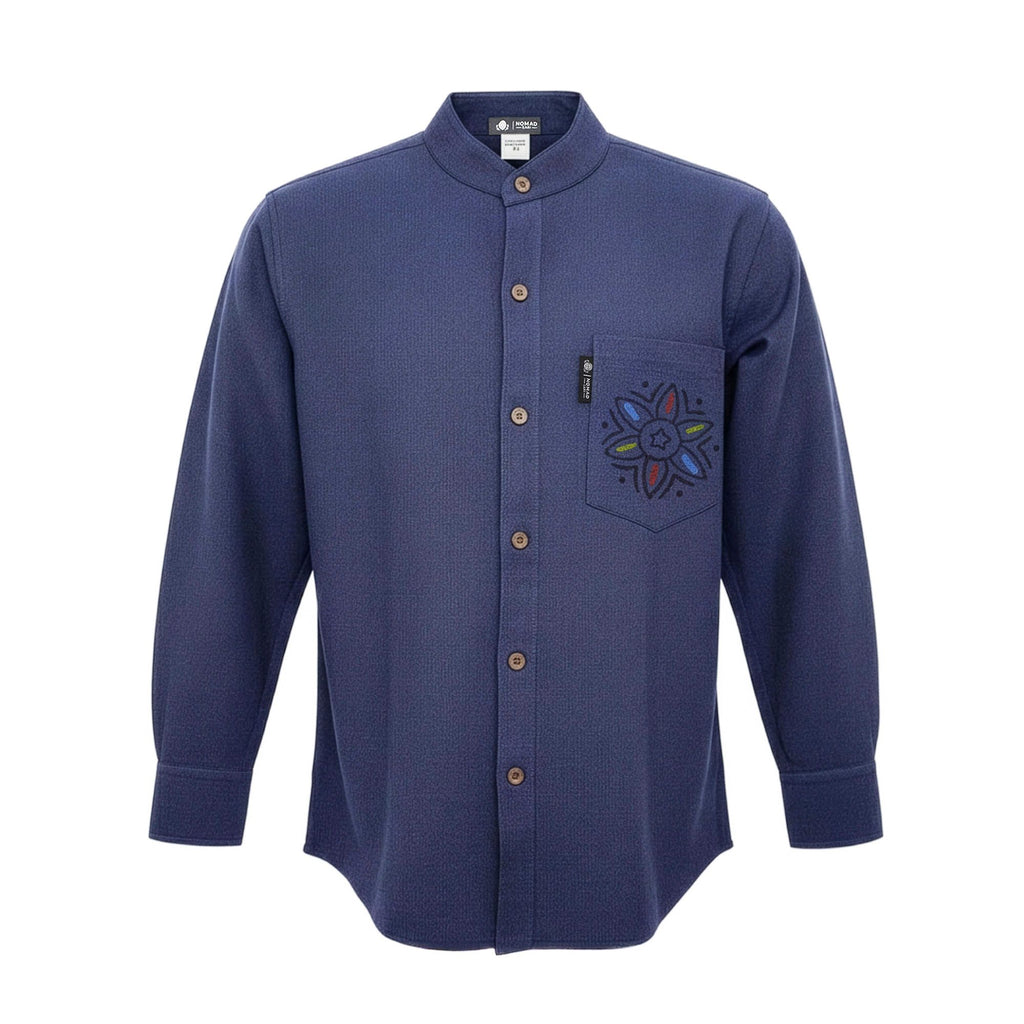 Nomad Sari Kathmandu Shirt - Indigo - Medium