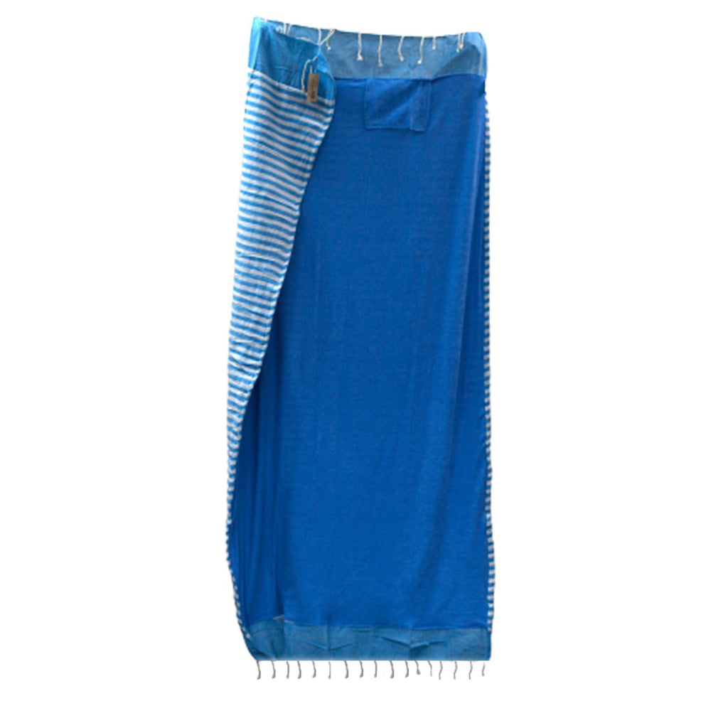 Cotton Pario Towel - 100x180 cm - Sky Blue