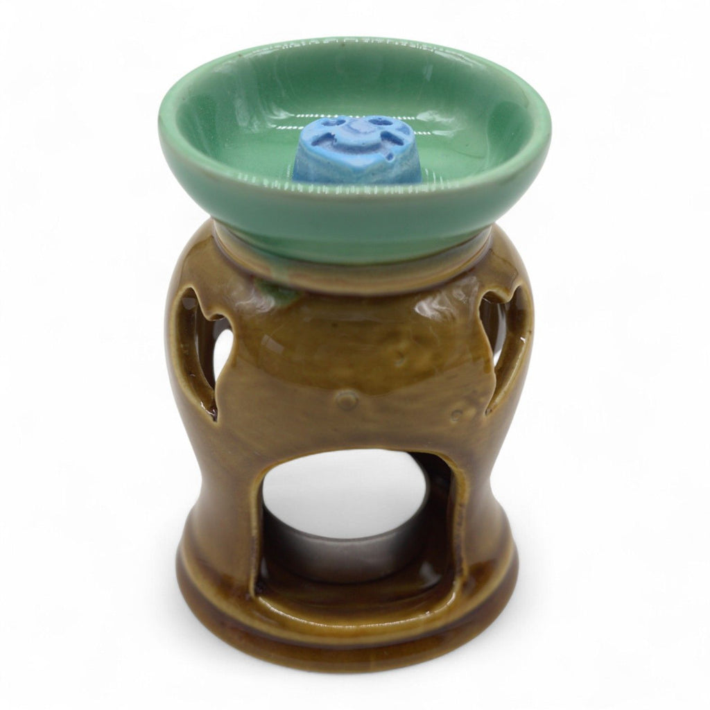 Classic Rustic Oil Burner - Heart Cut-out (assorted)