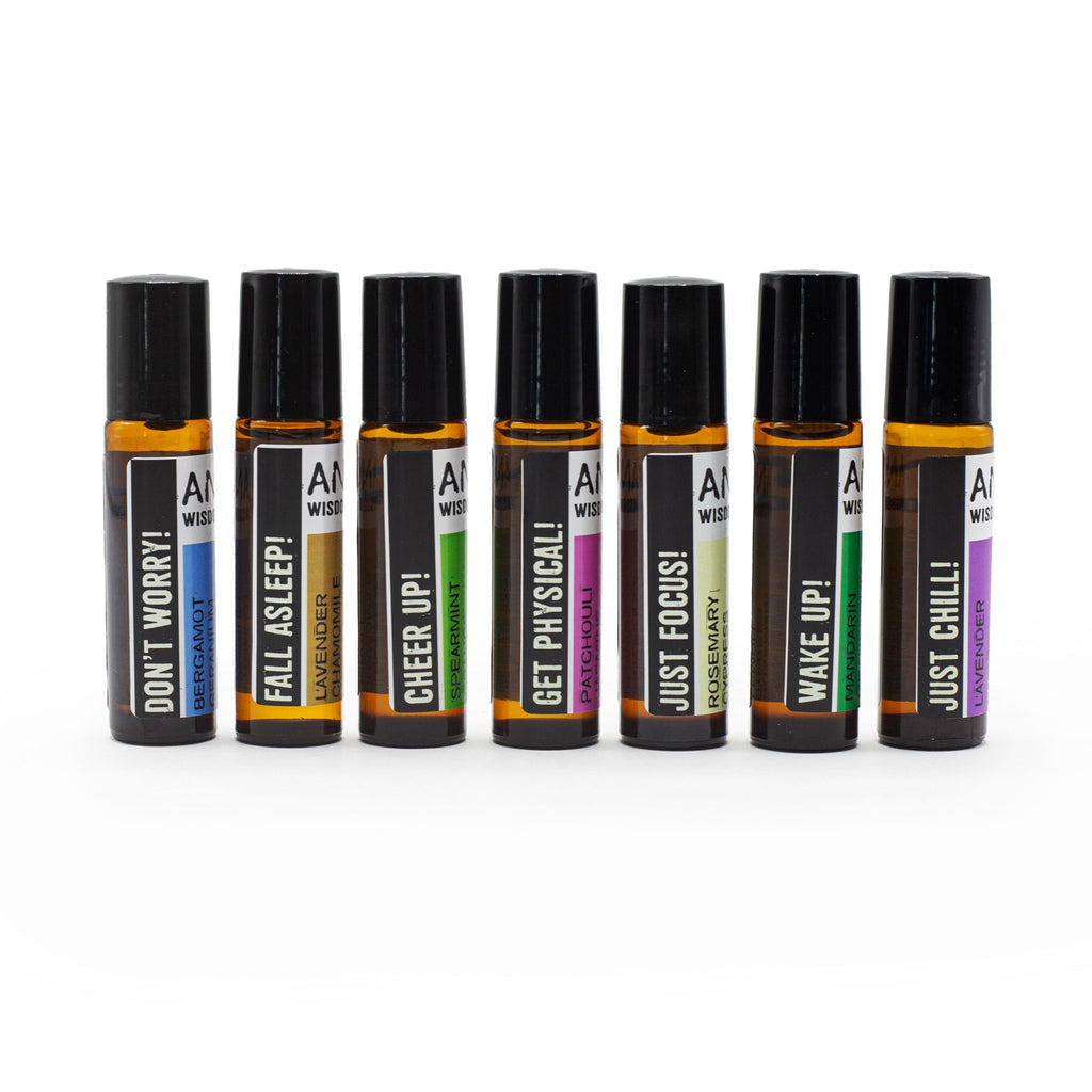 10ml Roll On Essential Oil Blend - Just Focus!