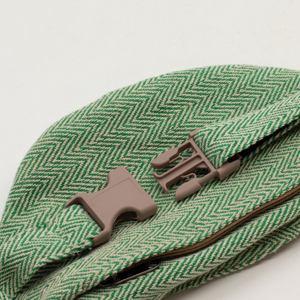 Cotton Hemp Style Belt (or Fanny) Bag - Sage
