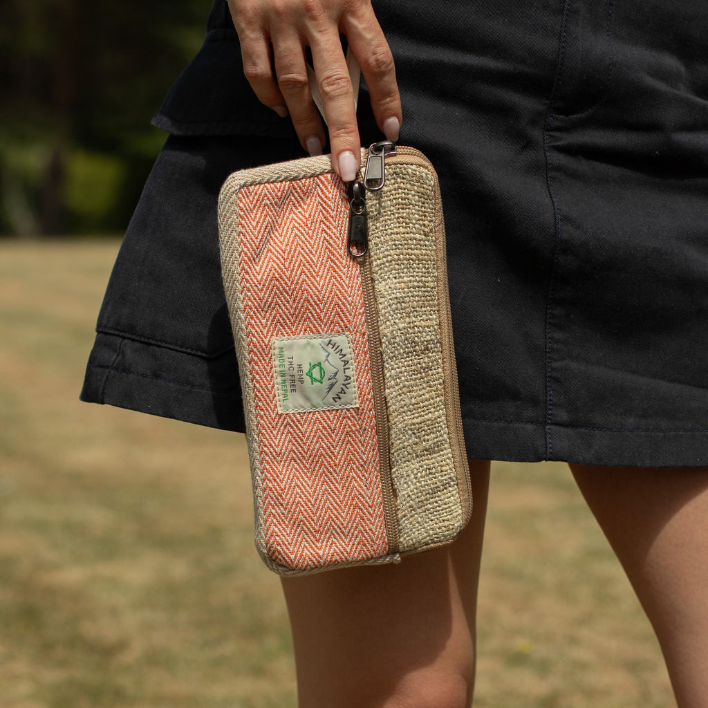 Hemp Phone/Tobacoo/Anything Zip Pouch (assorted)