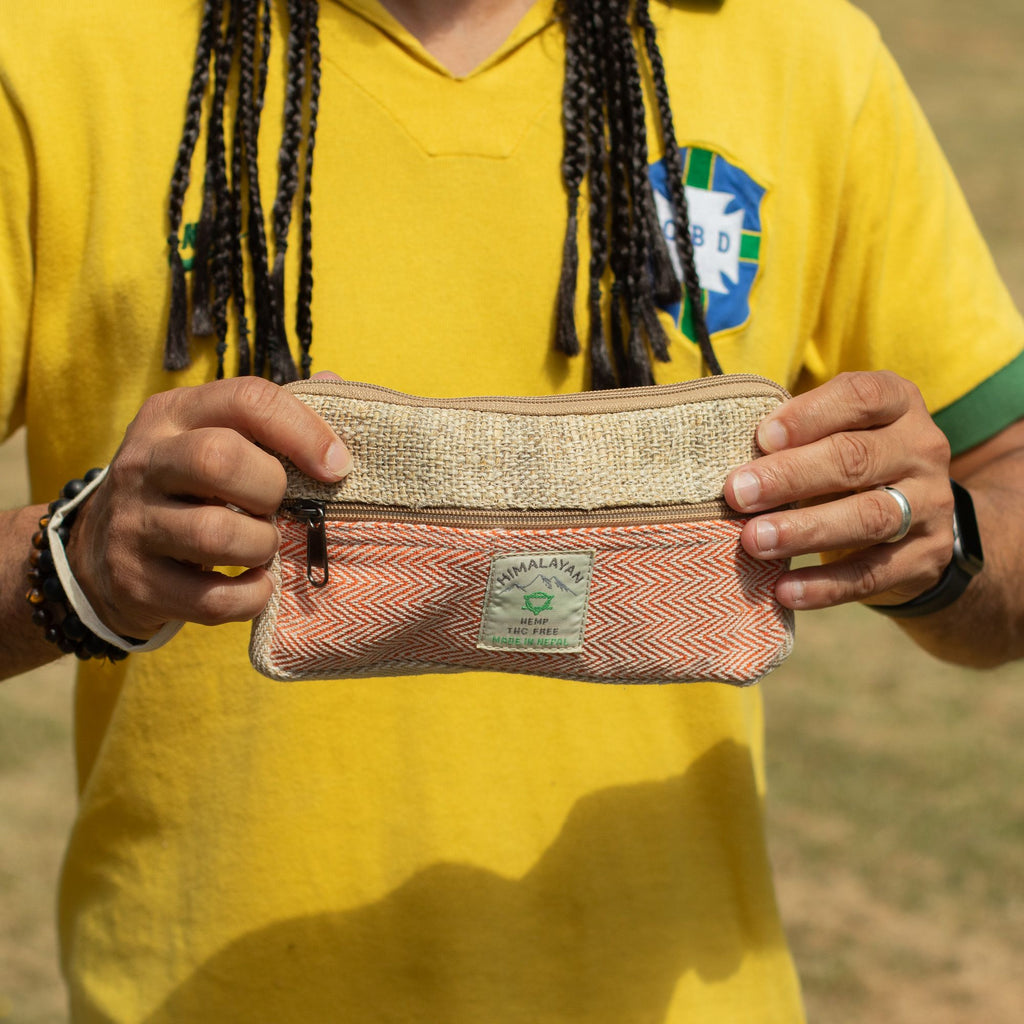 Hemp Phone/Tobacoo/Anything Zip Pouch (assorted)