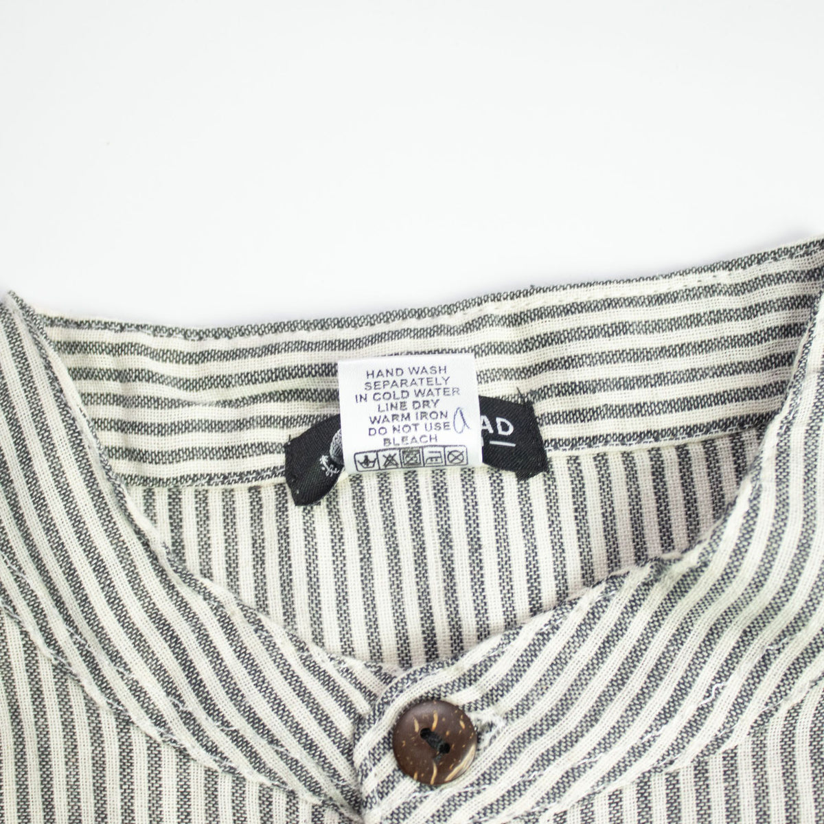 Nomad Sari Grandad Shirt - Grey Stone - XL