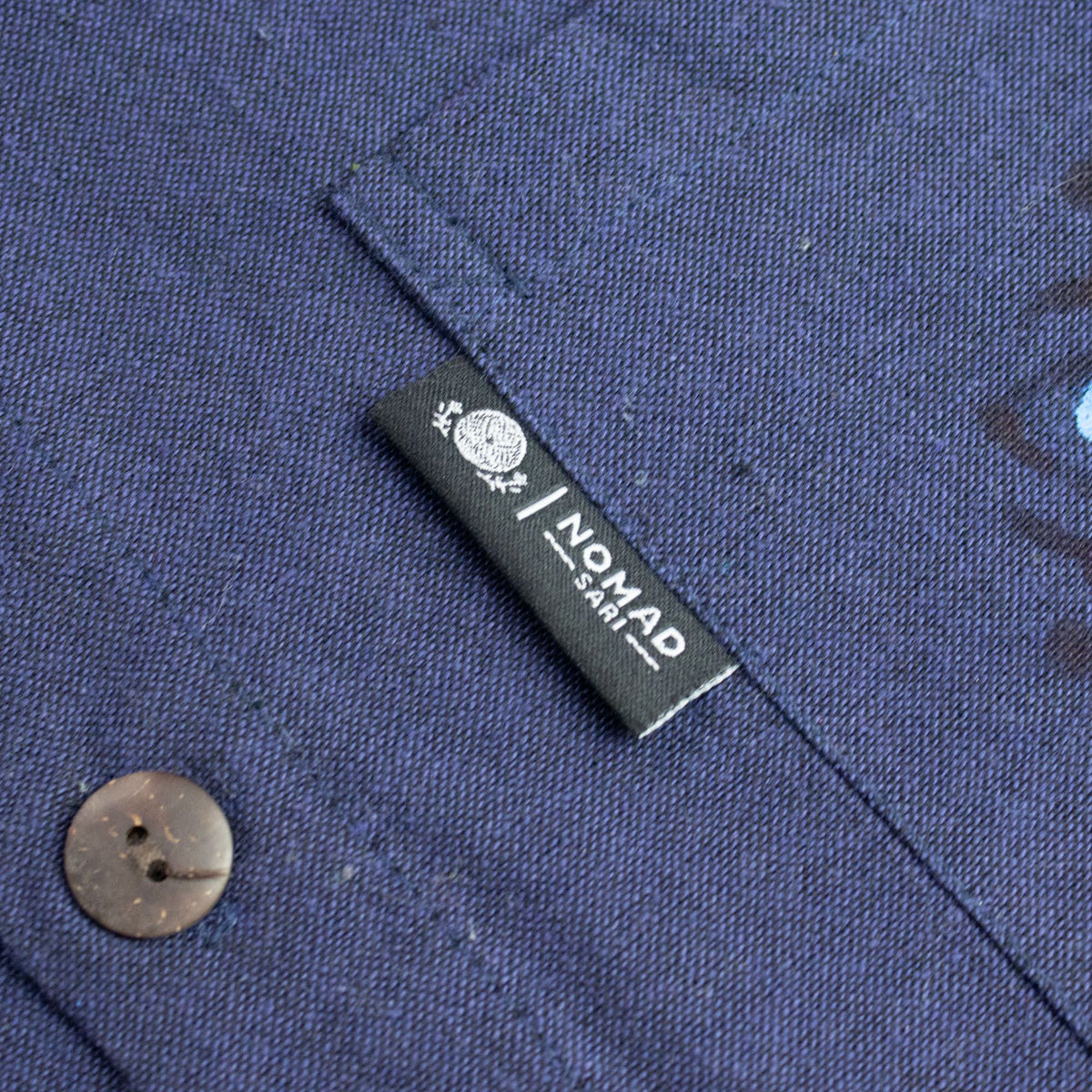 Nomad Sari Kathmandu Shirt - Indigo - Large