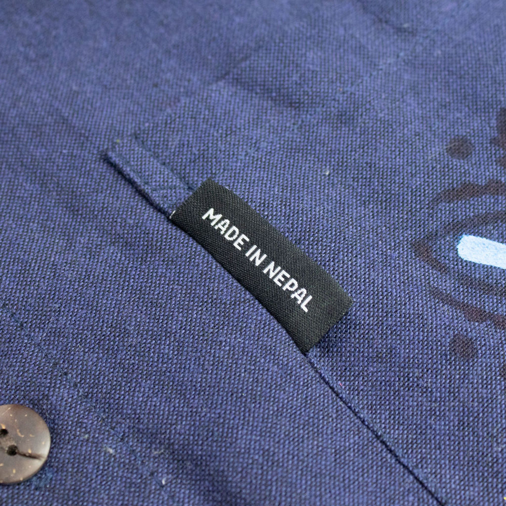 Nomad Sari Kathmandu Shirt - Indigo - Large
