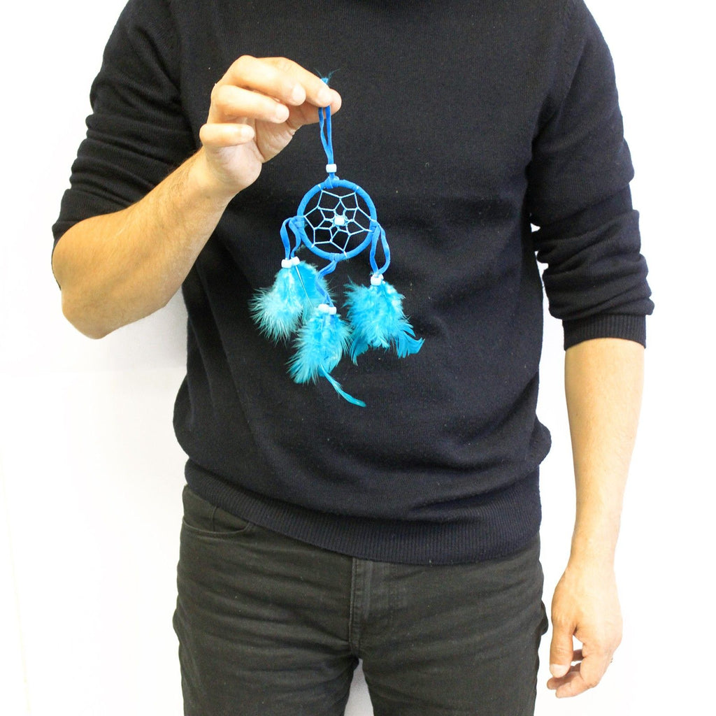 Bali Dreamcatchers - Small Round - Turq/Pink/Purp