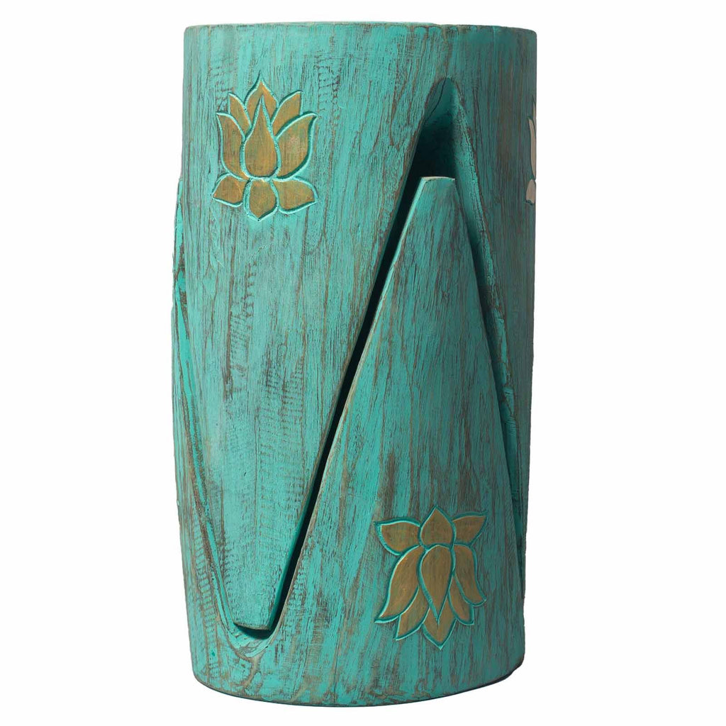 Interlocking Table/Stool set of 2 - Lrg Turquoise